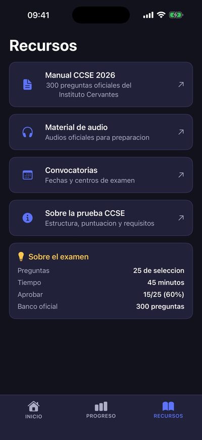 Recursos oficiales del Instituto Cervantes: manual, audios y fechas