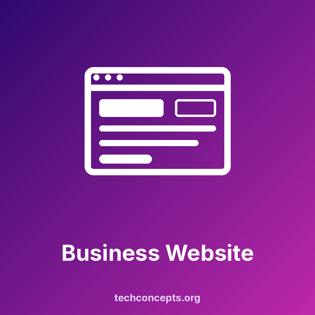 Business Website